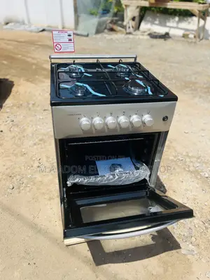 Kitchen Gas Stove With Oven Grill 4 Burner