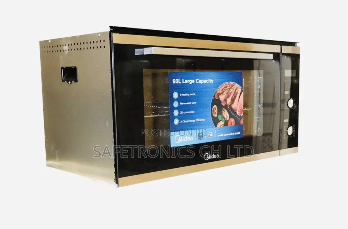 MIDEA 90cm Built-In Electric Oven – Stainless Steel (93M90D0