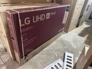 Vivid Clear Display Technology LG UHD Smart 65”Up77series