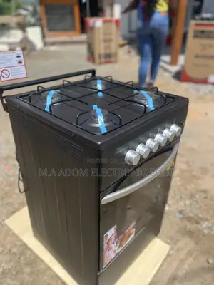 Volcano Burning 4 Hob Furnace With Oven Grill