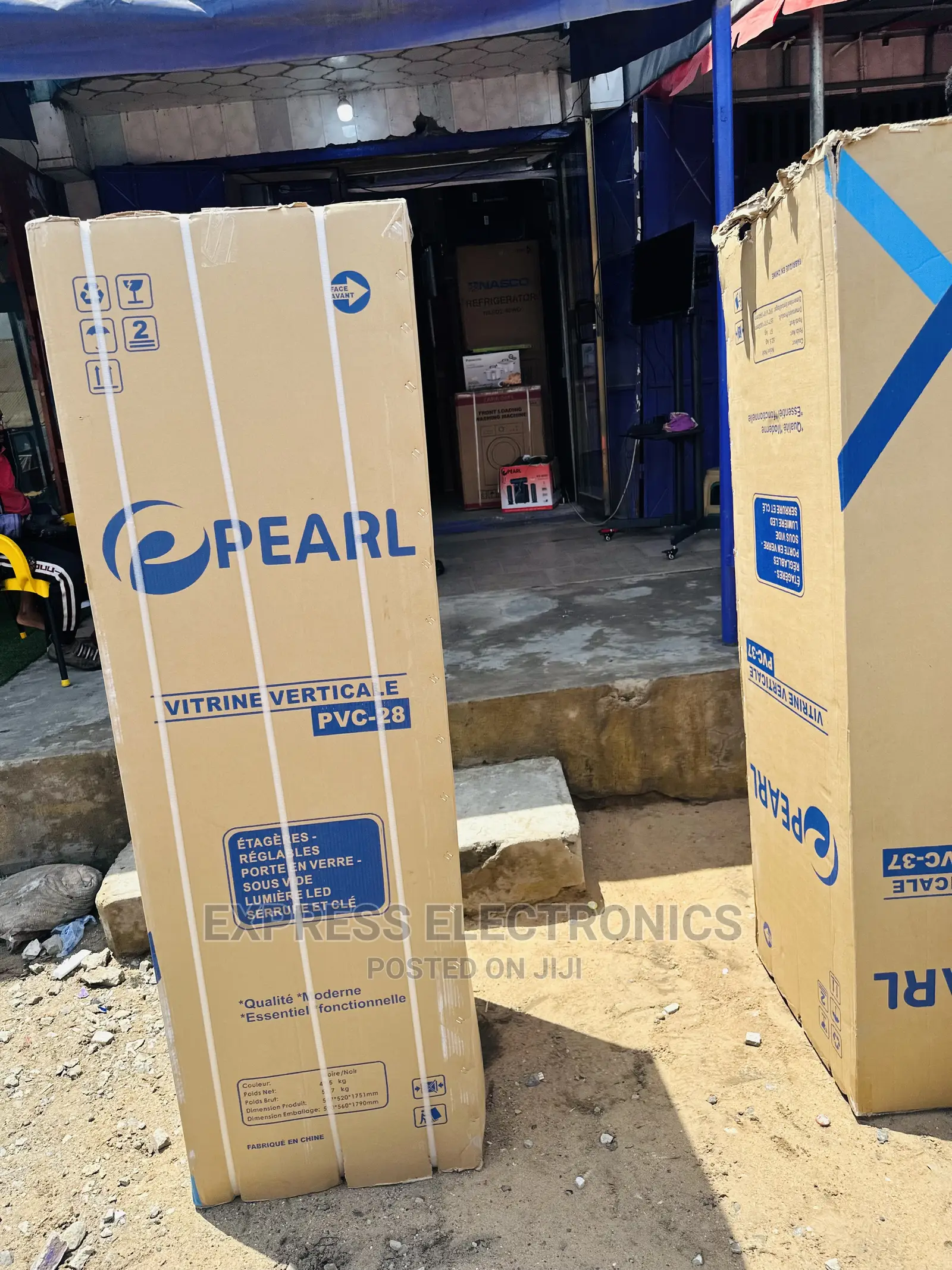 Tempered Glass Door Display Fridge Pearl Perfect  New Pv28