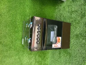 Inbuilt Lamp  Brown 4burner Stove Cooker Gas Grill