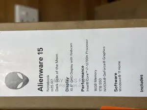 New Laptop Dell Alienware 15 16GB Intel Core I7 SSD 1T