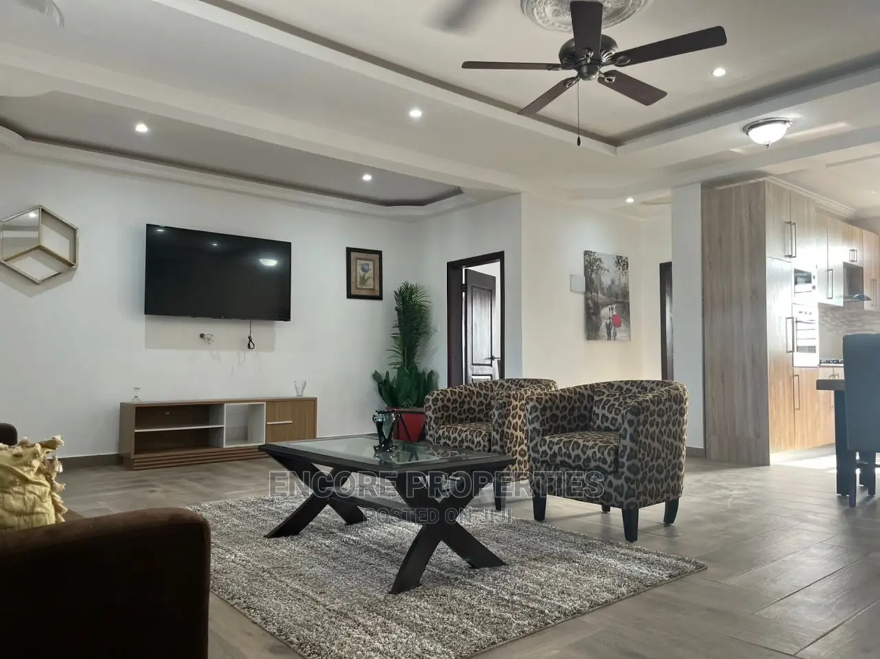 Furnished 2bdrm Apartment in Adjiriganor for Rent
