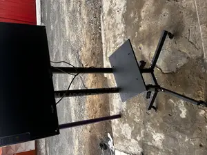 Mobile Tv Trolley for Pups Restaurants Offices Conferences