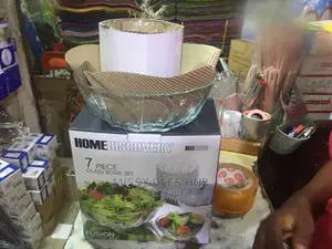 7pcs Glass Salad Bowl Set