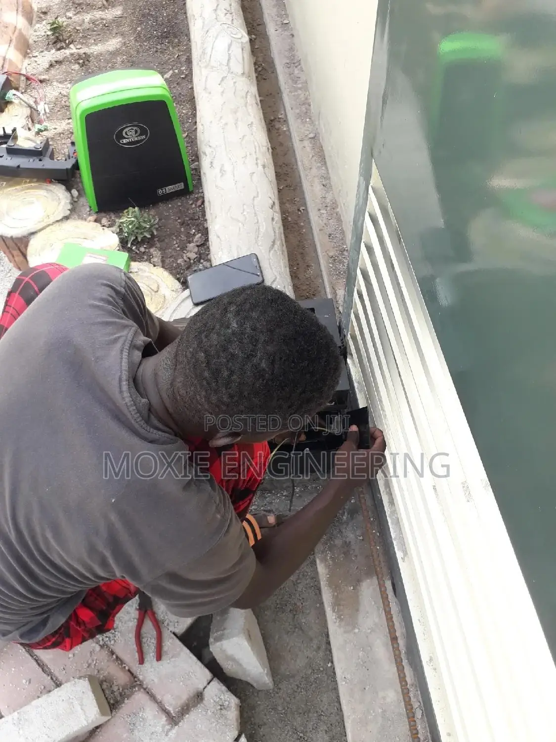 Installation of Garage Door(Panel ) and Sliding Gate Motor