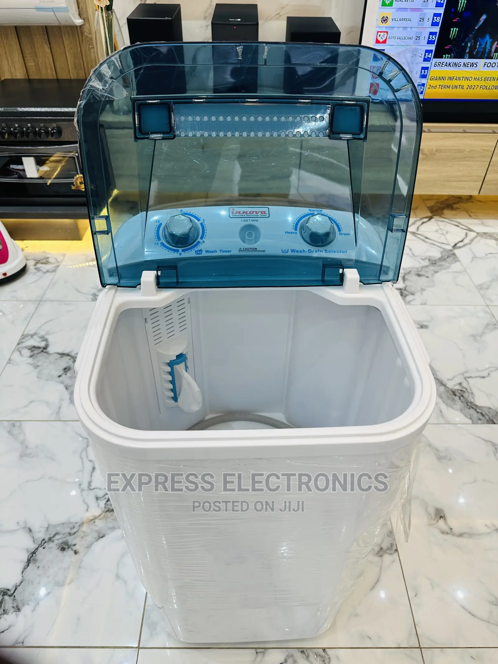 Innova Drain 6kg Washing Machine Single Tub