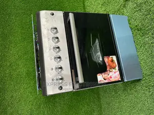 60/50 New Line Sliver Inox 4burner Gas Stove Cooker Oven