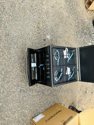 Kitchen Range Blast  Furnace Metallic Black 4b Mini Oven