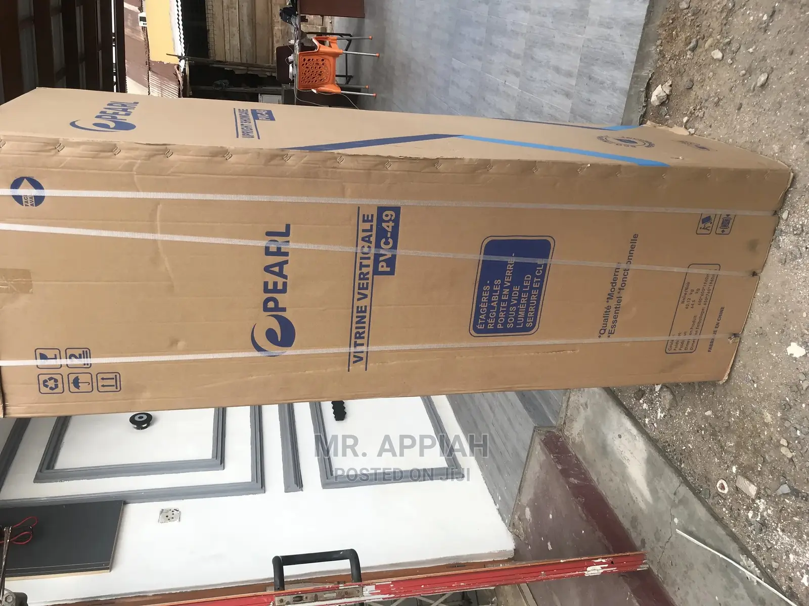 Pearl PVC-49 Single Door Display Fridge (Beverage Cooler)