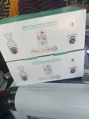 360 Wifi Panorama 1080P Surveillance Camera + 64GB Storage
