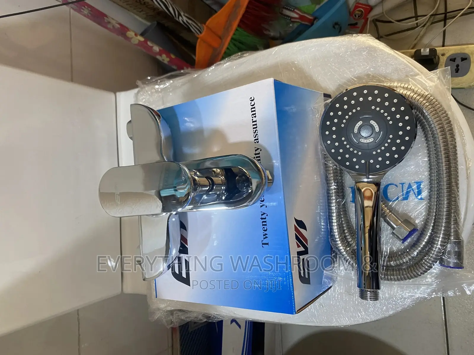 TELEPHONE SHOWER(Two in One)-Ombra Shower- Showers-Huma-Evs