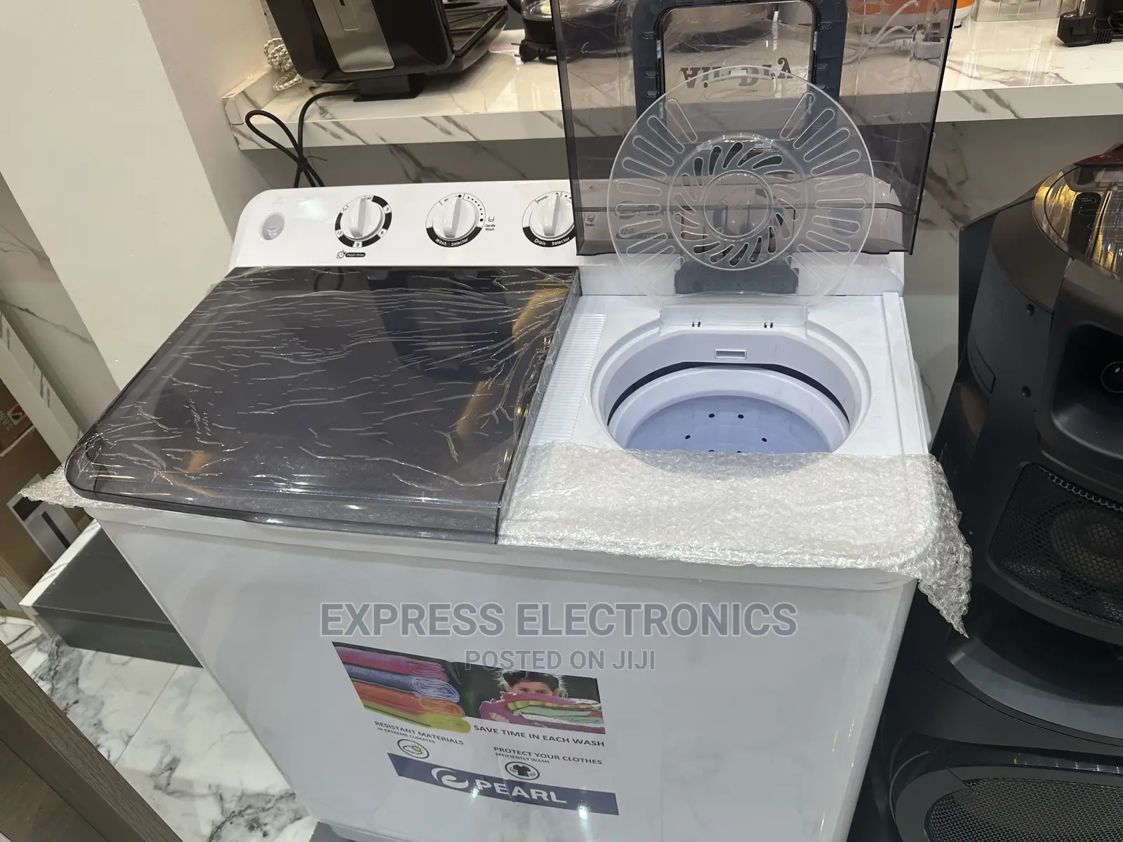 Stylish Topload Design Washing Machine Pearl 12kg Twintub