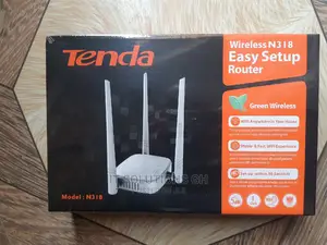 Tenda 2.4g Wifi Router 300mbps, 1wan +3 Lan