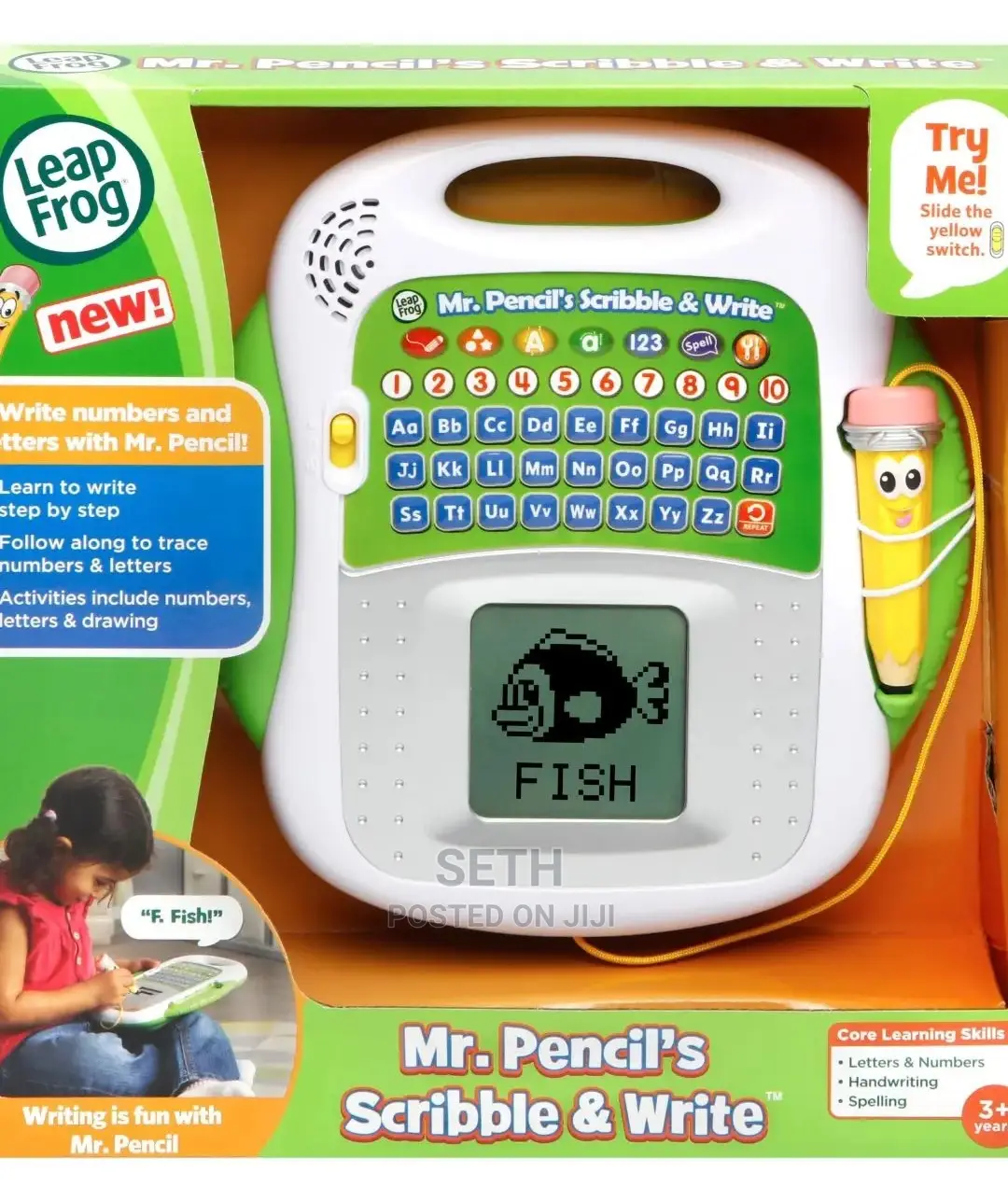 Children Kids Leapfrog Mr. Pencils Scribble and Write