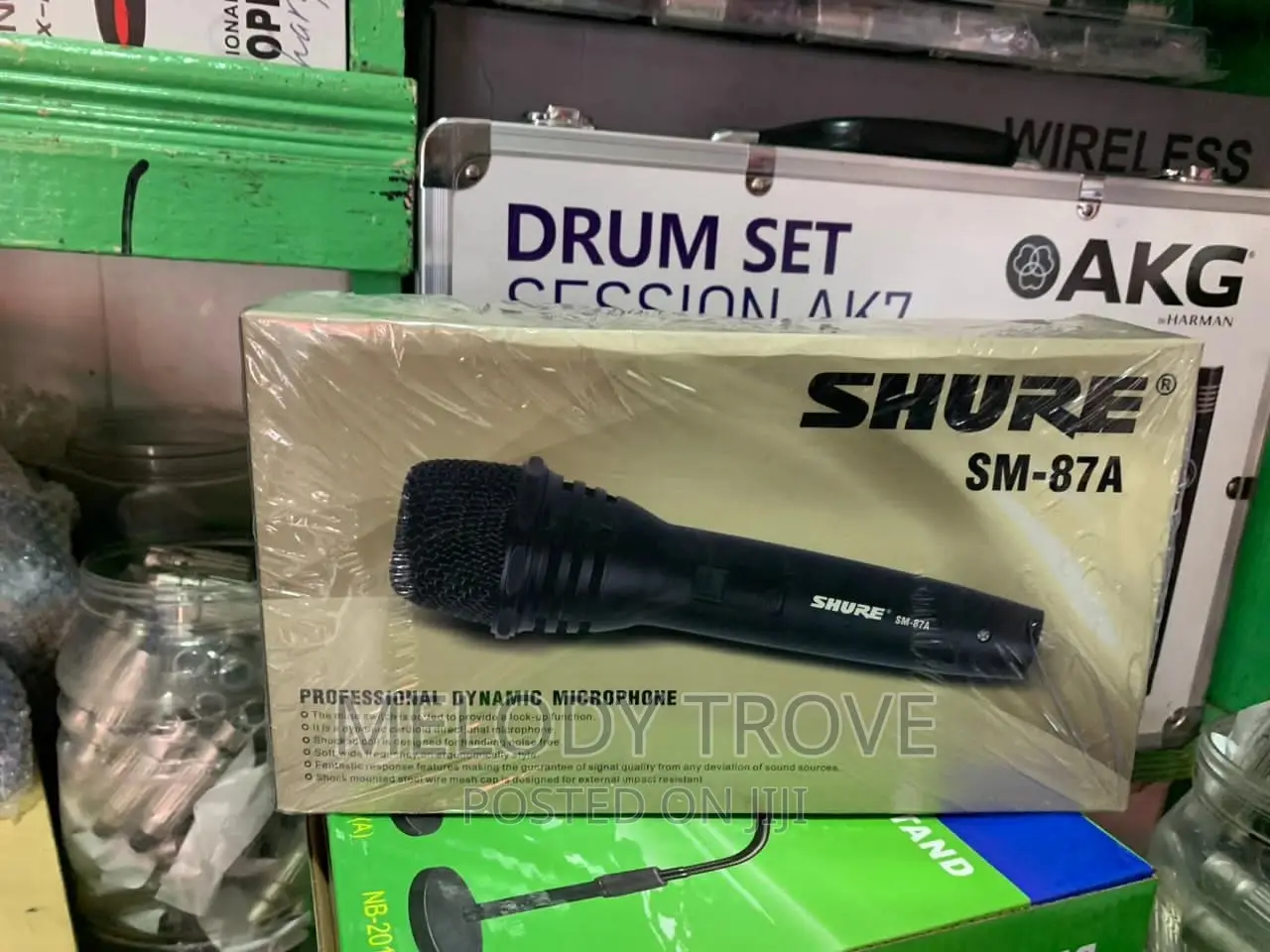Shure SM 87A Cord Microphone