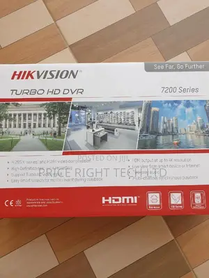 Hikvision 4 Channel 720p 1u H.265 DVR