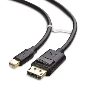 Thunderbolt or Mini Display Port to Display Port Cable