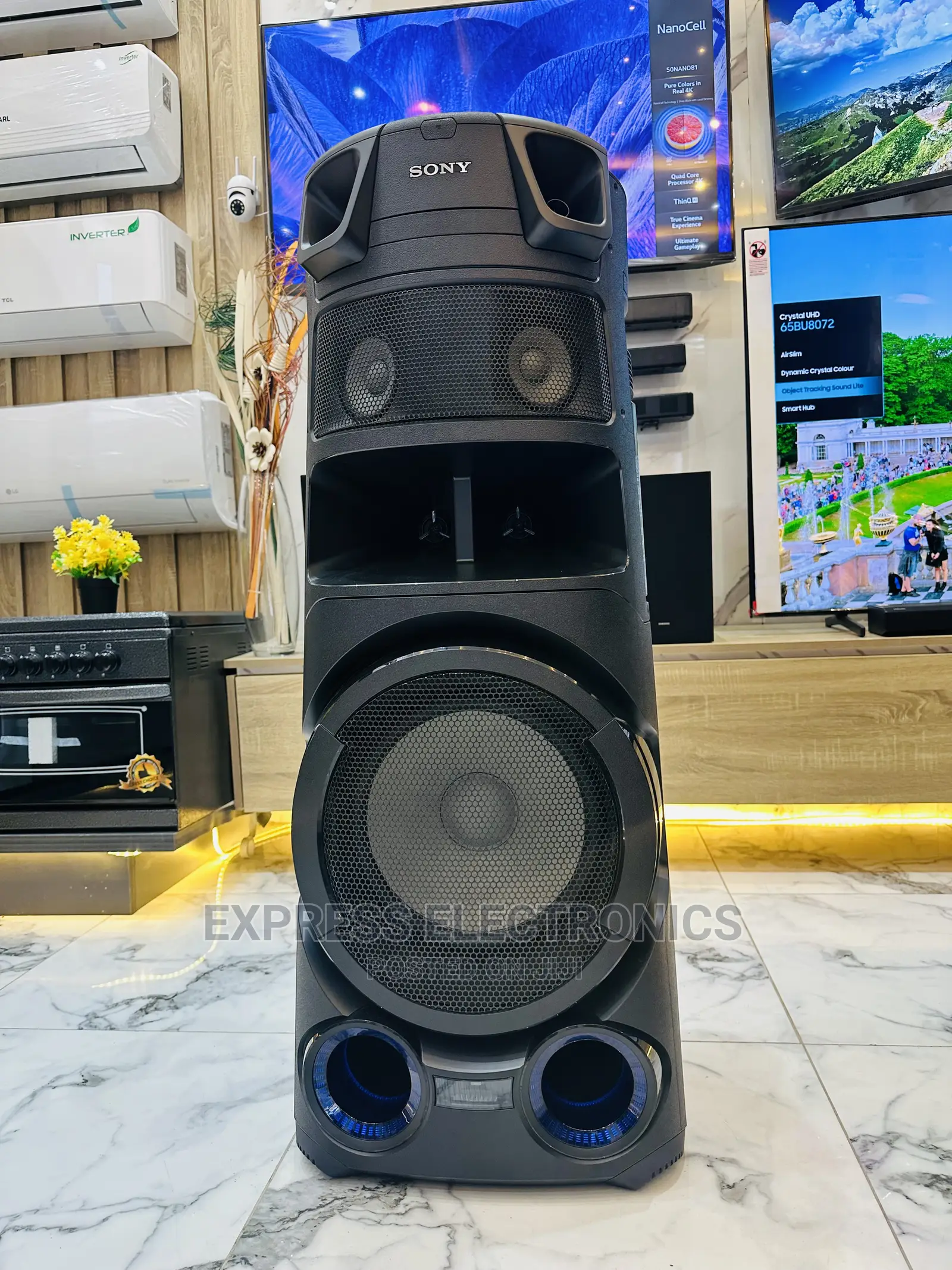 MHC-V83D Elegant Design Fun Features Sony Speaker