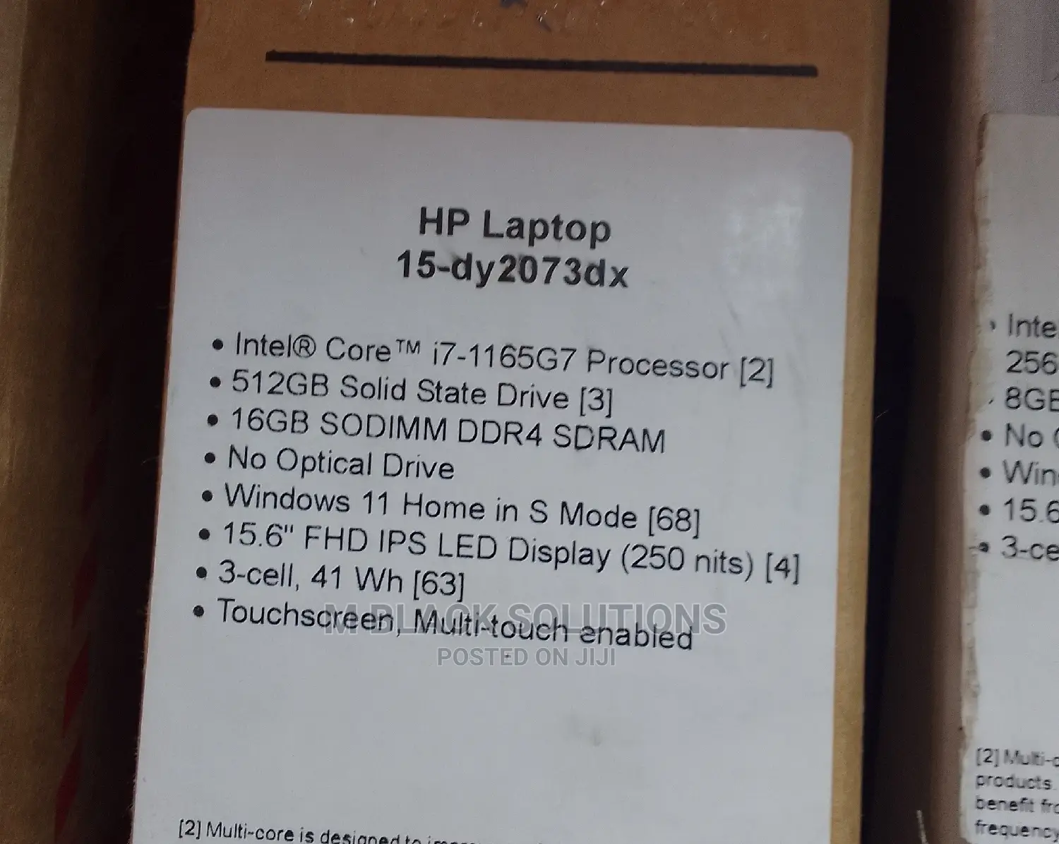 New Laptop HP 15 16GB Intel Core I7 SSD 512GB