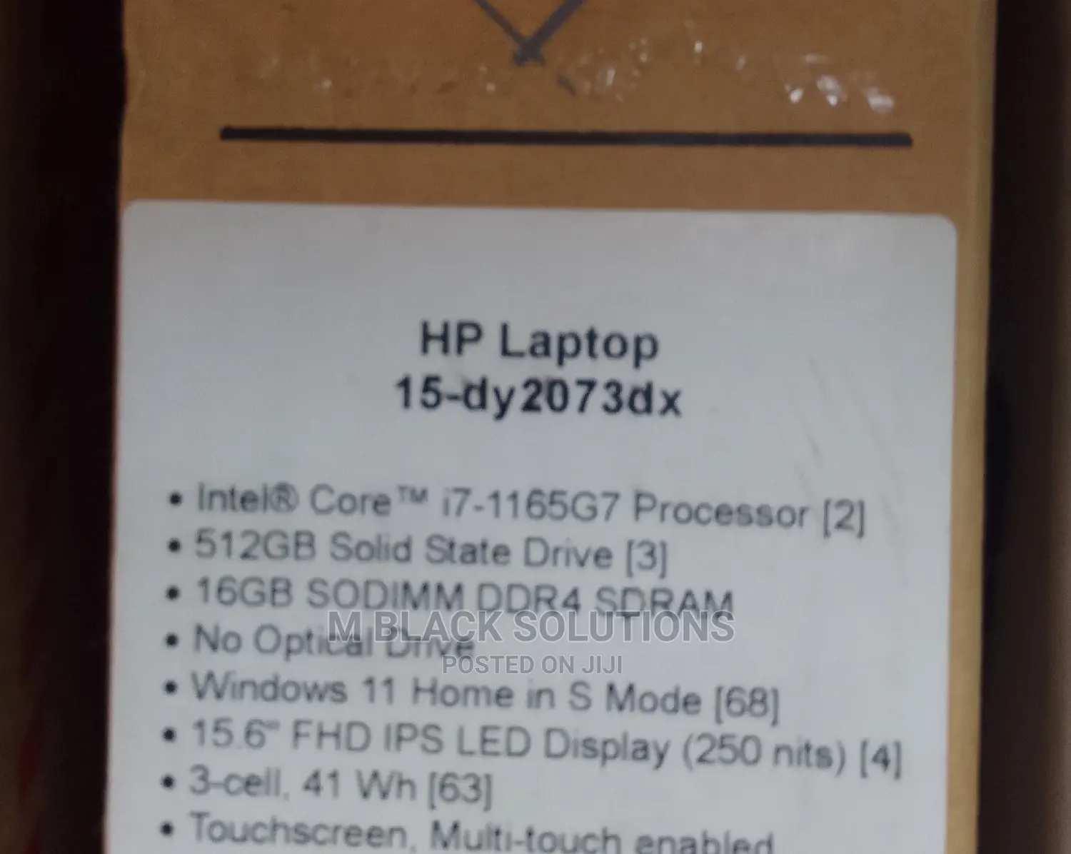 New Laptop HP 15 16GB Intel Core I7 SSD 512GB