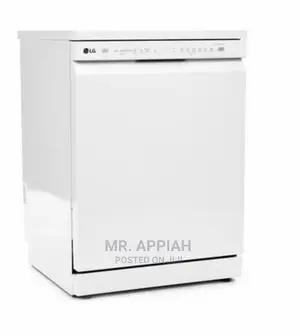 LG DFB512FW (White) Dishwasher Easyrack Plus, Dul Zone Wash