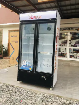 Pearl 568liters Double Door Display Fridge / Beverage Cooler