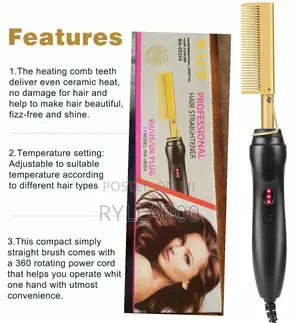 Waer Professional Hair Straightener