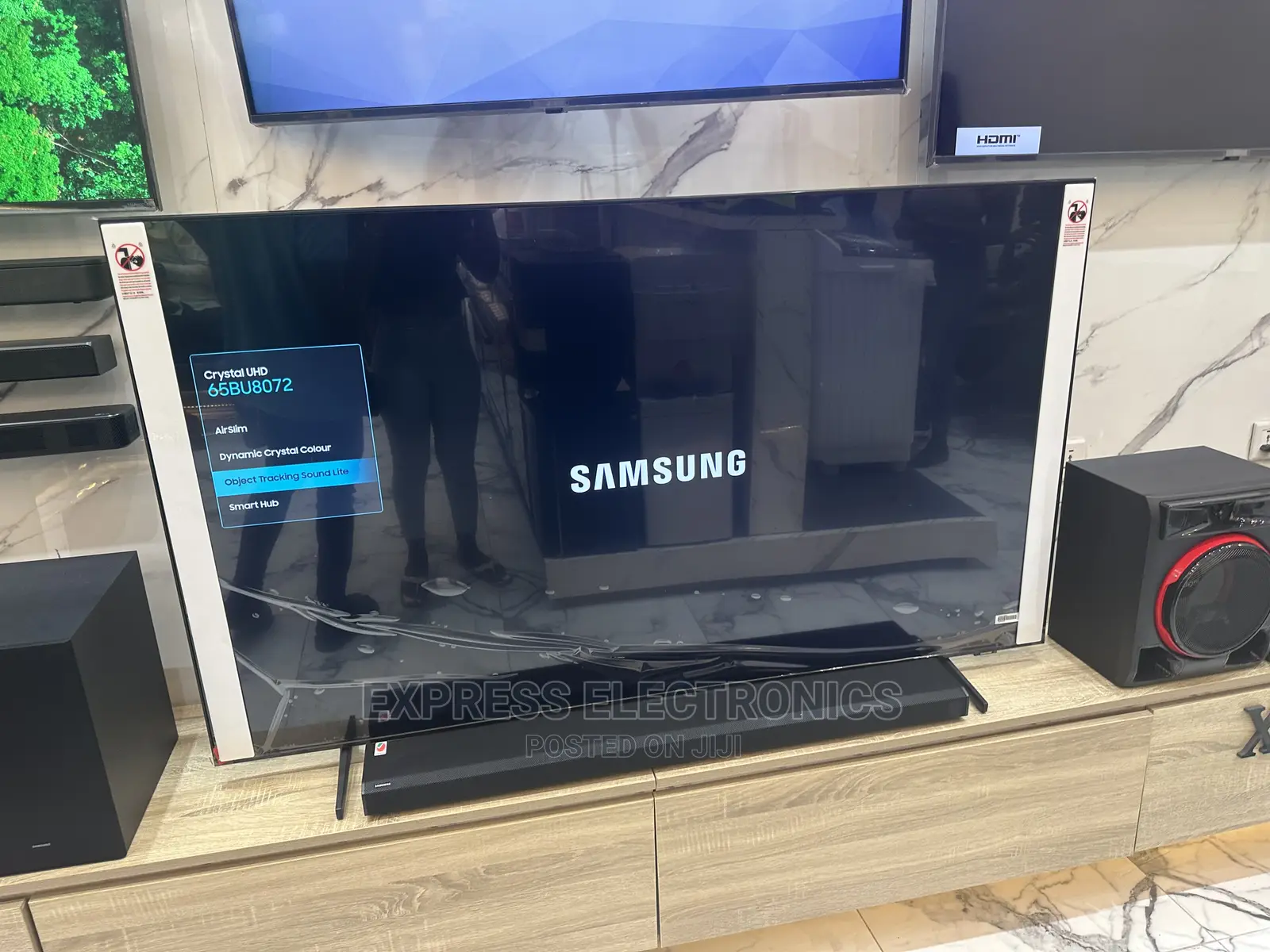 65BU8072 Objects Sounds Tracking Lite Samsung UHD Smart
