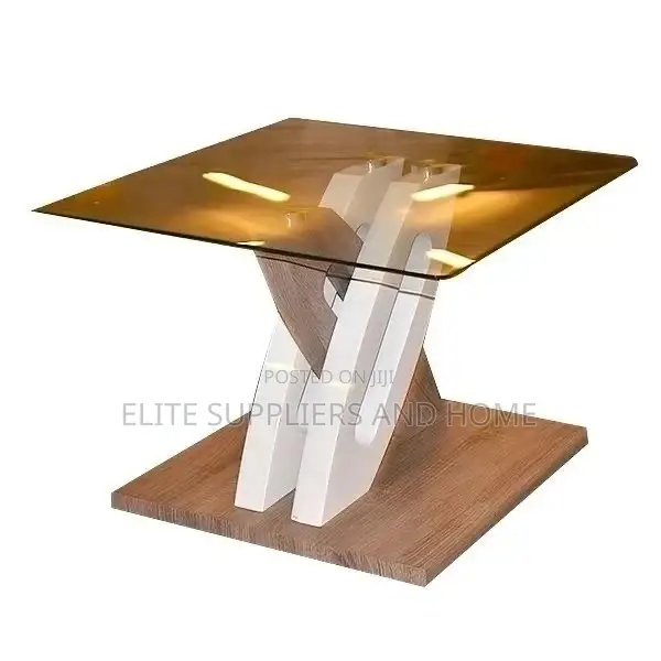 End Table With Glass Top
