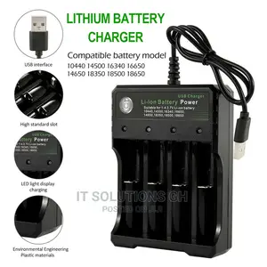 18650 Battery Usb Charger With Indicator Light