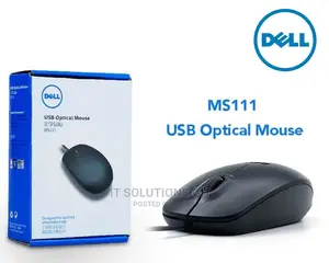 Mouse Dell Wired USB Black Ms111