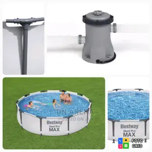 Bestway Steel Promax 12ftx3ft Above Ground Swimming Pool Set