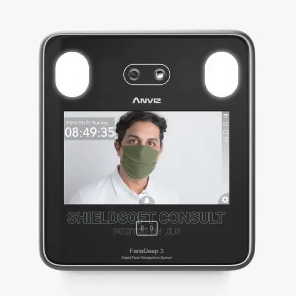 Anviz Facedeep 3 Irt Face Recog Body Temp Detection