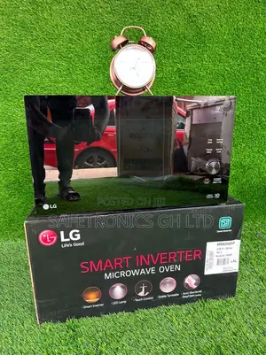 LG MH8265DIS 42 Litres Black Smart Inverter Microwave