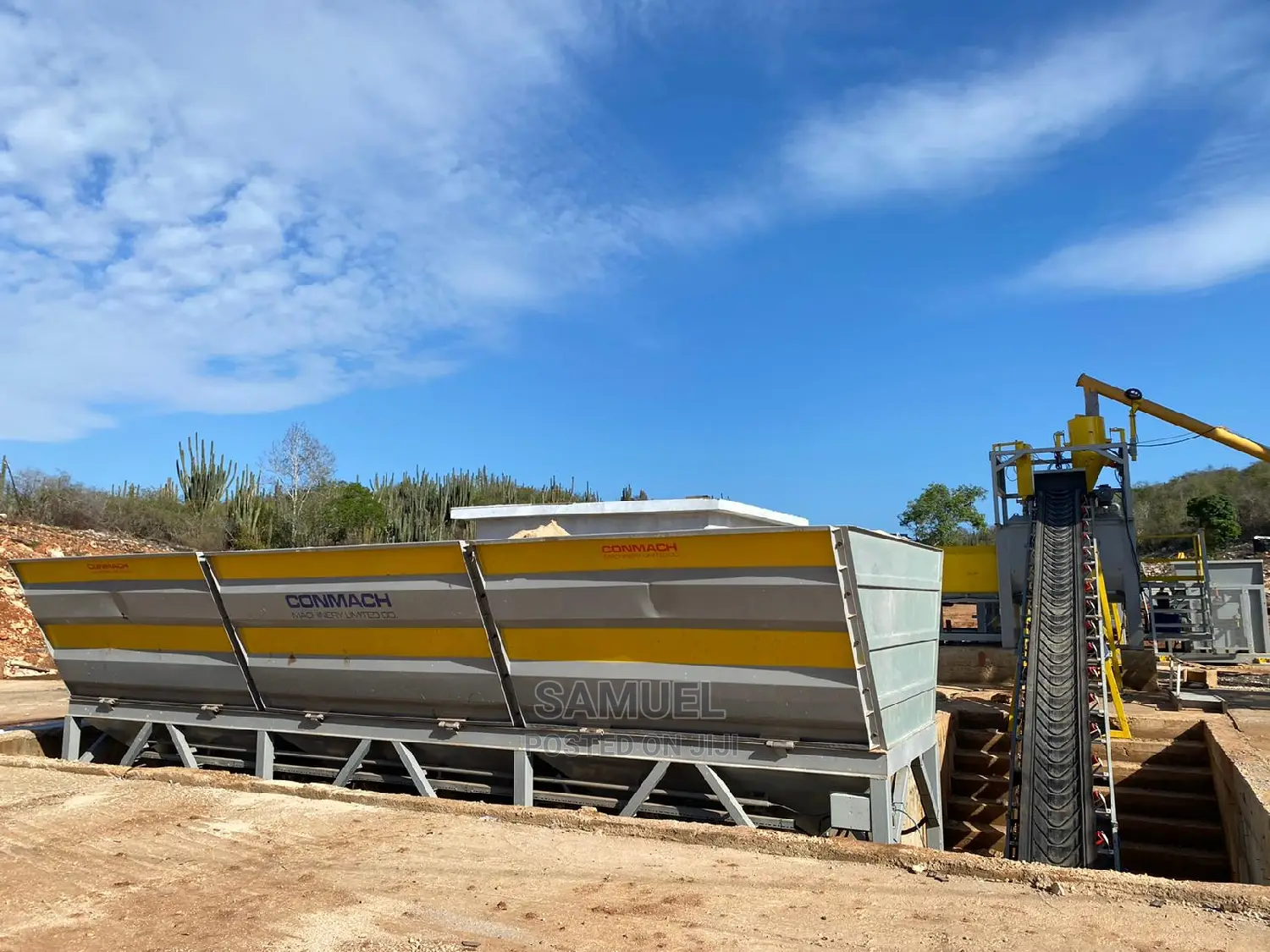 Conmach Block Machine Batching Plants From Turkey