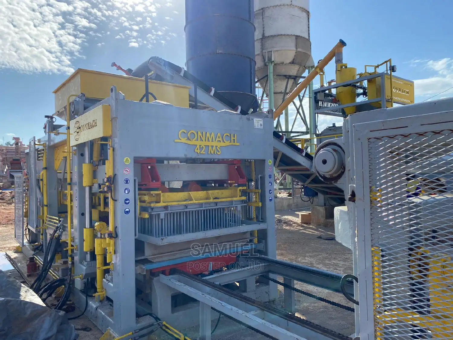 Conmach Block Machine Batching Plants From Turkey