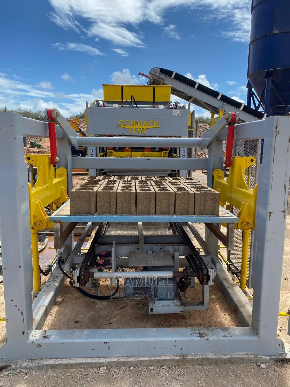 Conmach Block Machine Batching Plants From Turkey