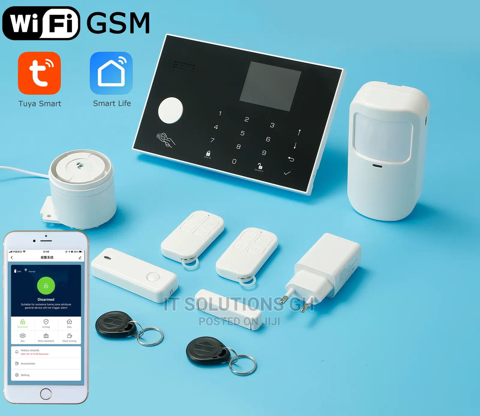 Mobile Phone App Notification Tuya Smart 3g Wifi Rfid Diy Wi