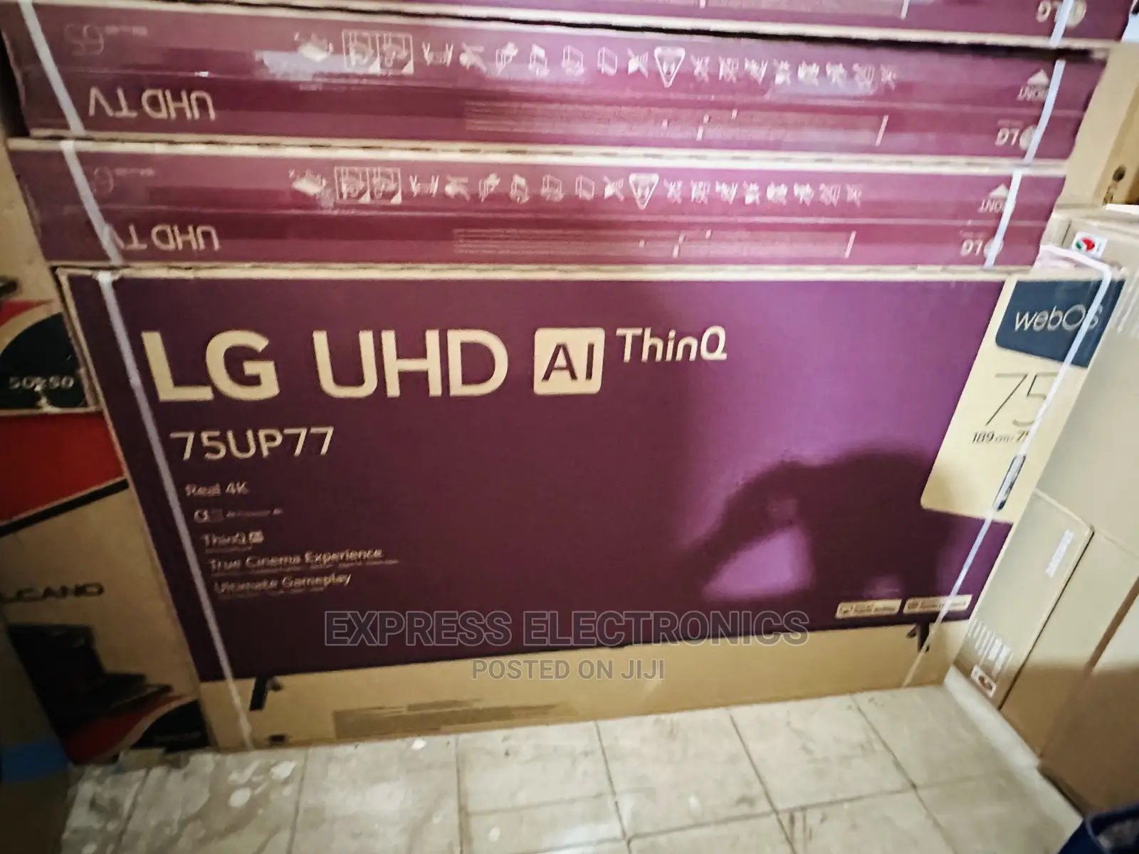 LG Up77 UHD 75”Tv