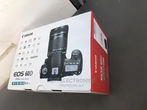 Canon Eos 60d 18MP DSLR Camera With Ef-S 18-135mm Lens