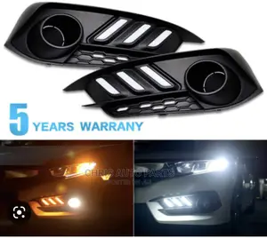 Honda Civic 18 Fog Light Covers Led