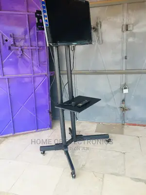 Sealed in Box Movable Trolley TV Stand With Wheels(32-70)