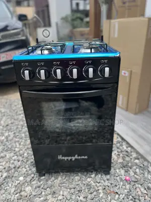 Black Colour 50x50 Kitchen Burner With Oven