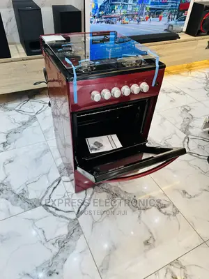 Shining Red Classic 50/50 4b Oven Stove Cooker Gas