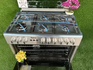 Stainless Steel Table Top Plate All Gas 6burner Oven Grill
