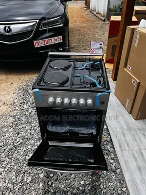 Brandy Volcano Gas and Electric Cooker(2+2)