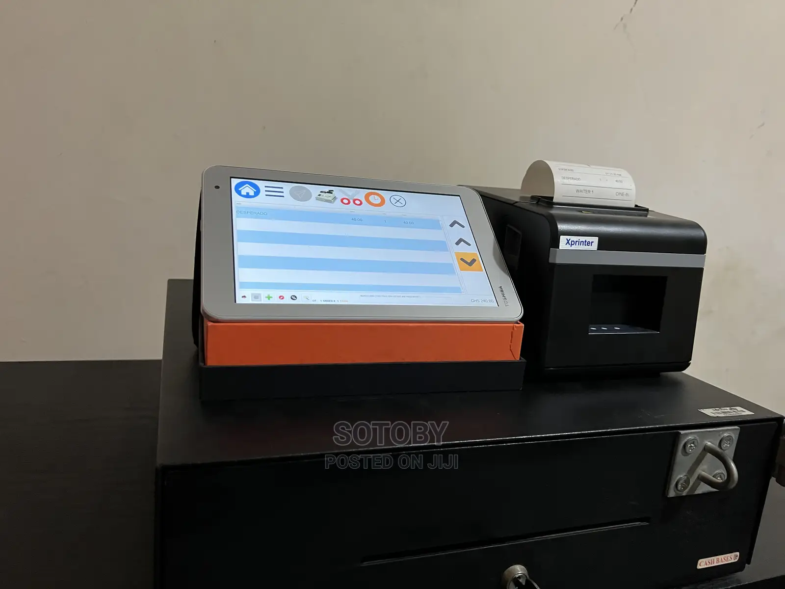 Complete Touchscreen POS Computer Cash Drawer and Printer
