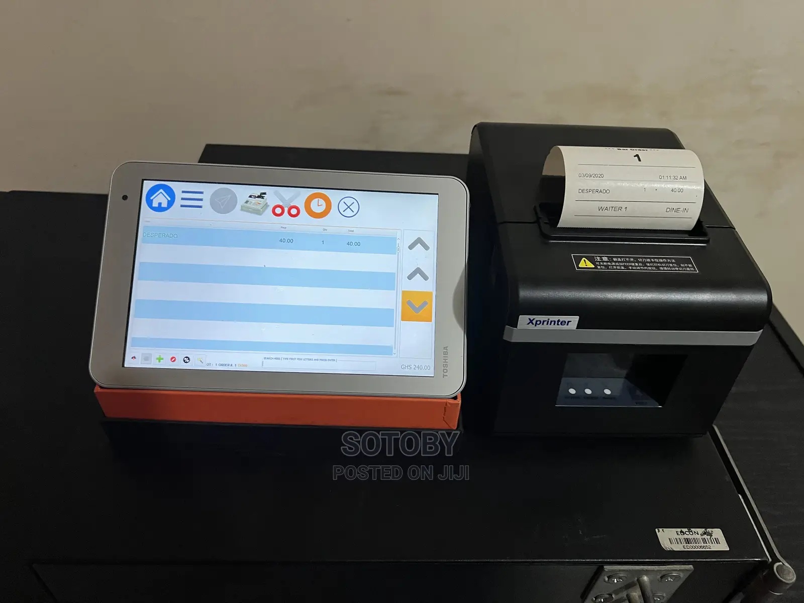 Complete Touchscreen POS Computer Cash Drawer and Printer